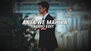 aaja we mahiya  imran khan edit audio [upl. by Neelav]