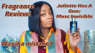 Fragrance Review Juliette Has Gun Musc Invisible fragrancereview juliette fragrancecollection [upl. by Eimmaj]