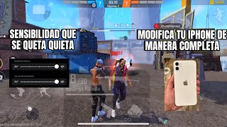 MODIFICO MI IPHONE LO MÁS COMPLETAMENTE POSBILE⚙️📲 REGEDIT🖥️ FREE FIRE [upl. by Adnahsor655]