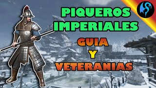 CONQUERORS BLADE GUIA  piqueros imperiales 2021  veteranias doctrinas [upl. by Justinn]