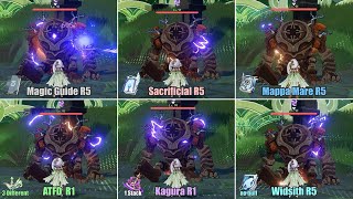 Nahida Weapons Comparison  Genshin Impact [upl. by Semela]