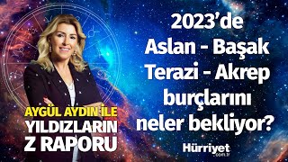 2023 Aslan  Başak Terazi  Akrep Burcu İçin Nasıl Geçecek  Yıldızların Z Raporu [upl. by Notirb503]