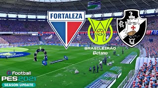 BRASILEIRÃO 2024  FORTALEZA X VASCO DA GAMA  GAMEPLAY REALISTA 4K  EFOOTBALL PES 25  BMPES 123 [upl. by Katzman686]