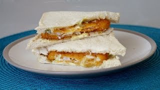 How to Make a Fish Finger Sandwich [upl. by Arick]