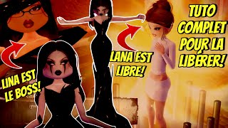 😮JAI LIBÉRÉ LANA TUTO FACILE COMPLET POUR LE FAIRE CHAPITRES 12 ET 3 DRESS TO IMPRESS ROBLOX [upl. by Phares954]