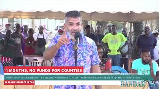 4 MONTHS NO FUNDS FOR COUNTIES [upl. by Yenettirb]