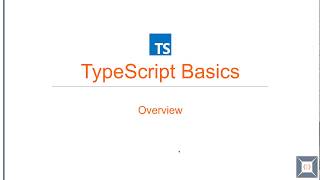 TypeScript Basics  01 Overview [upl. by Llertal]