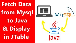 how to fetch data from mysql and display in java using swing [upl. by Dnalyaw]