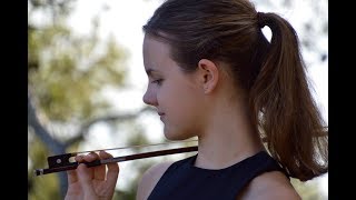 Inés Issel plays Aires Bohemios by Pablo de Sarasate [upl. by Uokes]