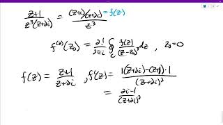 Section 55 Example 3 Using Cauchys Integral Formula for Derivatives [upl. by Wj]