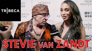 From SPRINGSTEEN to the SOPRANOS Stevie van Zandt Disciple Red Carpet at Tribeca Film Festival [upl. by Eenolem]