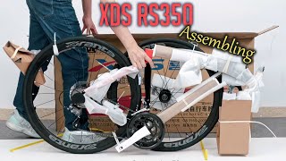 Unboxing and Assembling the XDS RS350 Road Bike [upl. by Ellocin]