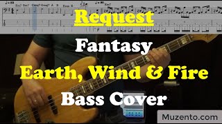 Fantasy  Earth Wind amp Fire  Bass Cover  Request [upl. by Behnken]