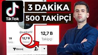 TİKTOK TAKİPÇİ HİLESİ  2 DAKİKADA 1000 TAKİPÇİ [upl. by Ayerdna]