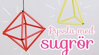 HIMMELI  pyssla med sugrör [upl. by Lorusso]