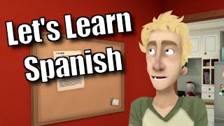 Lets LEARN SPANISH With INFLUENT Game  DadDude [upl. by Yenruoc]