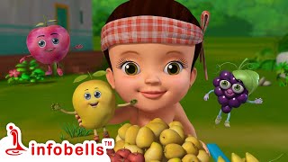 ചിട്ടി പഴം വിൽപനക്കാരൻ  Pretend Play  Malayalam Cartoon Stories  Infobells malayalamkidscartoon [upl. by Margery235]