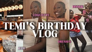 Temis Birthday Vlog 🥳🎂 Wining and Dining [upl. by Nanaek100]