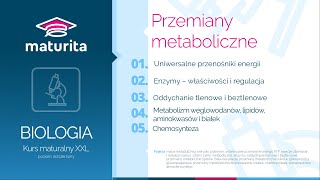 4 Metabolizm  Kurs maturalny z biologii  demo kursu XXL [upl. by Henrietta]