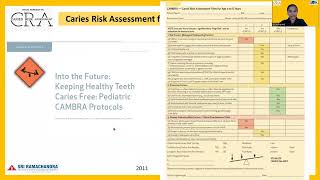 Lecture 2  Caries Risk Assessment for Infants and Toddlers  SRIHER [upl. by Isola]