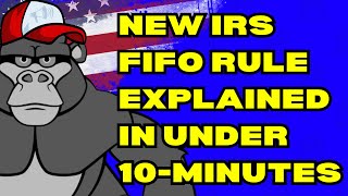 🚨 New IRS Rules Alert FIFO Method Explained for Crypto Taxes Step by Step Guide [upl. by Davison]