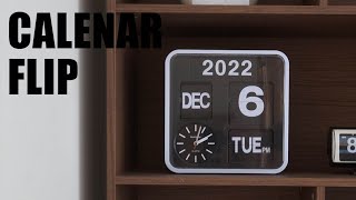 Fartech Flip Clock with Auto Calendar Flipping system [upl. by Ggerc]