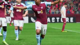 Gameplay FC 24  Aston Villa vs Manchester United  Premier League  20242025 [upl. by Oilasor]