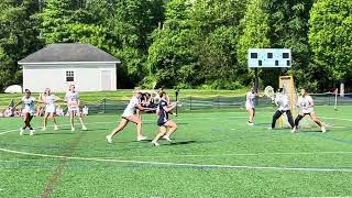 Grace Hallahan receives the pass from Peyton Furst and takes it to the cage [upl. by Papst]