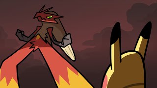 Blaziken VS Pikachu From the Starter Pokemon Battle Royale TerminalMontage [upl. by Llekcm]