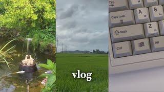 쉬어가는 직장인 VLOG l 생각과 고민이 많을땐 가족들과 행복한 시간 보내고 취미 즐기기☺️ l 청주 여행 l 새 키보드 스위치 교체 l 스킨케어 언박싱 [upl. by Sueddaht971]