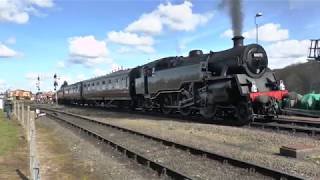 The Seven Valley RailwayKidderminster station shots March 2018 [upl. by Prue]