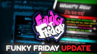 NEW FUNKY FRIDAY UPDATE [upl. by Anilys]