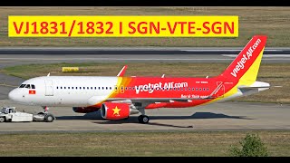 VJ1831 I VJ1830 I A320 I SGNVTESGN Ivatsim [upl. by Royal]