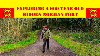 EXPLORING A 900 YEAR OLD HIDDEN NORMAN FORT history [upl. by Wu269]