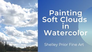 Painting Soft Clouds in Watercolor [upl. by Cianca]