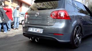 Golf 5 GTI Powerpipes performance exhaust [upl. by Aytnahs]