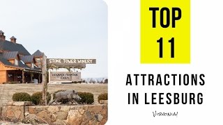 Top 11 Best Tourist Attractions in Leesburg  Virginia [upl. by Suryt]