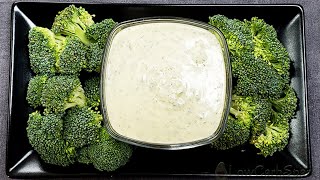 Easy Low Carb Keto Ranch Dressing  Quick and Creamy Dip  Less than 1g Carb [upl. by Kubetz511]