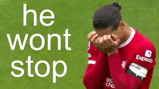 Van Dijk make a lot of mistakes [upl. by Ennovihc]