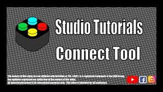 Studio Tutorials  Connect Tool How to click your LEGO bricks together easily [upl. by Perot]