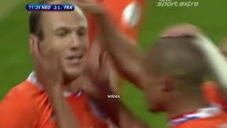 EURO 2008  Holandia vs Francja 41 skrót meczu POLSKI KOMENTARZ [upl. by Wardieu]