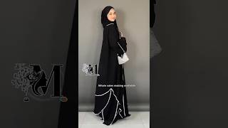 ABAYA SIMPLE ELEGANT trending shorts New stylish abaya Dubai 2024 latestabayadesignn abaya [upl. by Eimirej218]