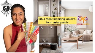 Top 12 Interior paint color from asianpaints APinteriorsanddecor wallpaintcolorcombination2024 [upl. by Ellitnahc]