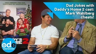 Dad Jokes with Daddys Home 2 cast Mark Wahlberg cheats [upl. by Oulman142]