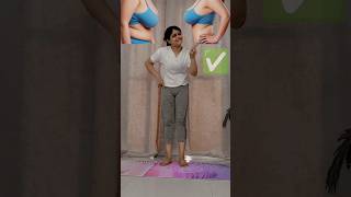 Breast exercise sagging breast big breastsmall breast 🧘🙏✅viralvideo yogayoutubeshorts shorts [upl. by Lertram]