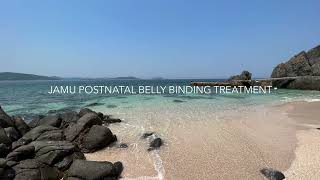 The most extensive Jamu Postnatal Belly Binding Treatment Online Course [upl. by Peppi]