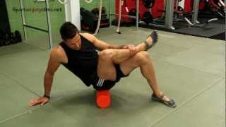 Piriformis muscle foam roller exercise [upl. by Susann]