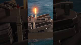 DF21D Missile launch in Modern warships Shorts [upl. by Negyam]