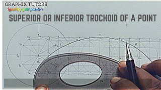 superior or inferior trochoid in technical engineering drawing [upl. by Anreval]