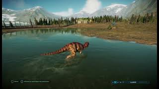 Stégosaurus Vs Cératosaurus  Jurassic World Evolution 2  Ps4 [upl. by Aisel69]